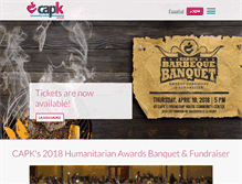 Tablet Screenshot of capk.org